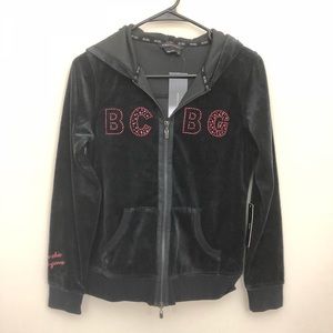 BCBG Bling ZIP Up Hoodie